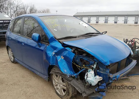 2008 Honda Fit Sport z USA, uszkodzony, nr VIN JHMGD37688S045796